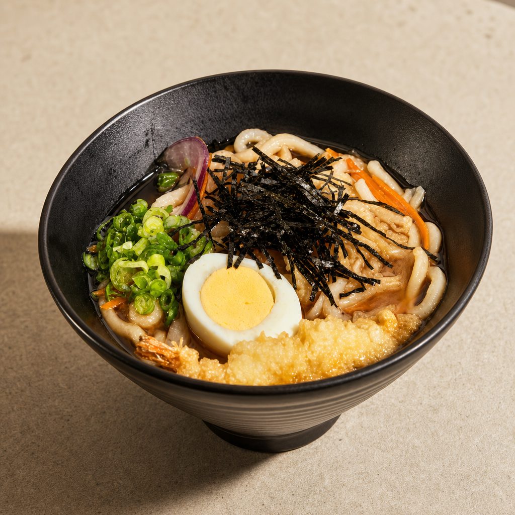 Udon Noodle Soup.
