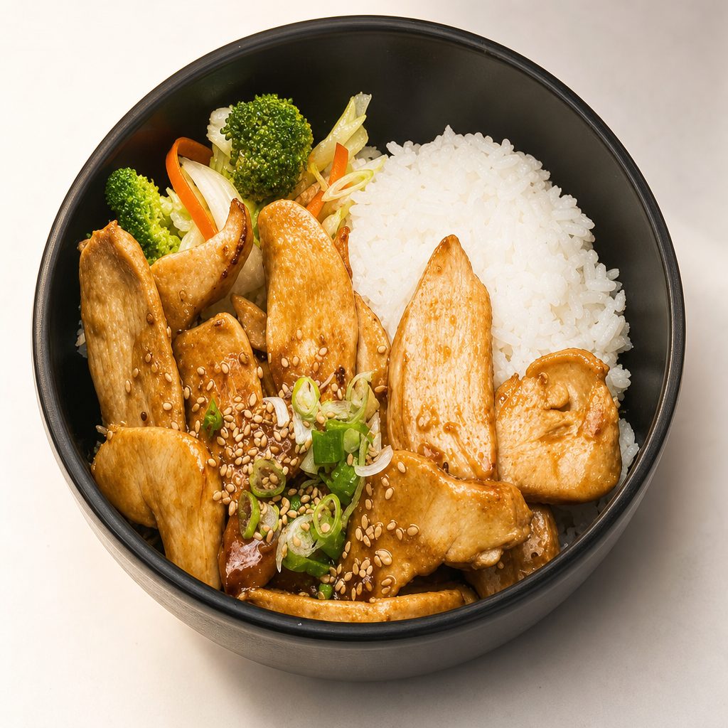 Chicken Breast Teriyaki(plate Size).