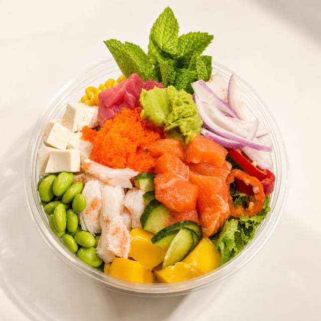 Poke PLATE SIZE.