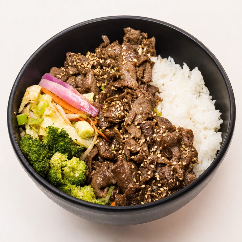 Beef Teriyaki(Plate Size).