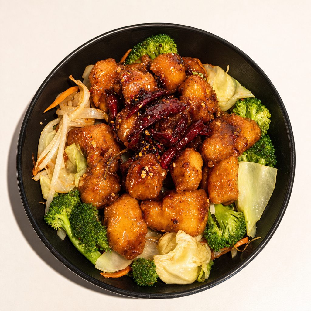 Sweet & Spicy  Chicken(Plate Size).