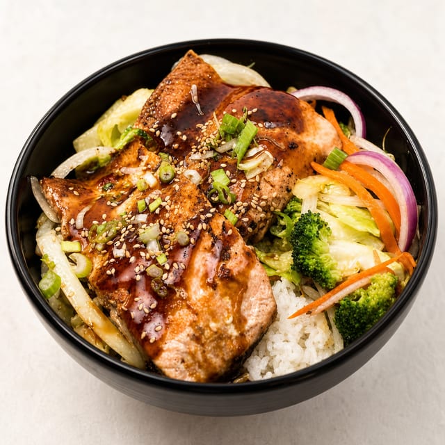 Salmon Teriyaki(Plate Size).