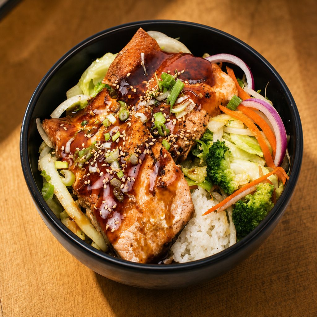 Salmon Teriyaki Large.