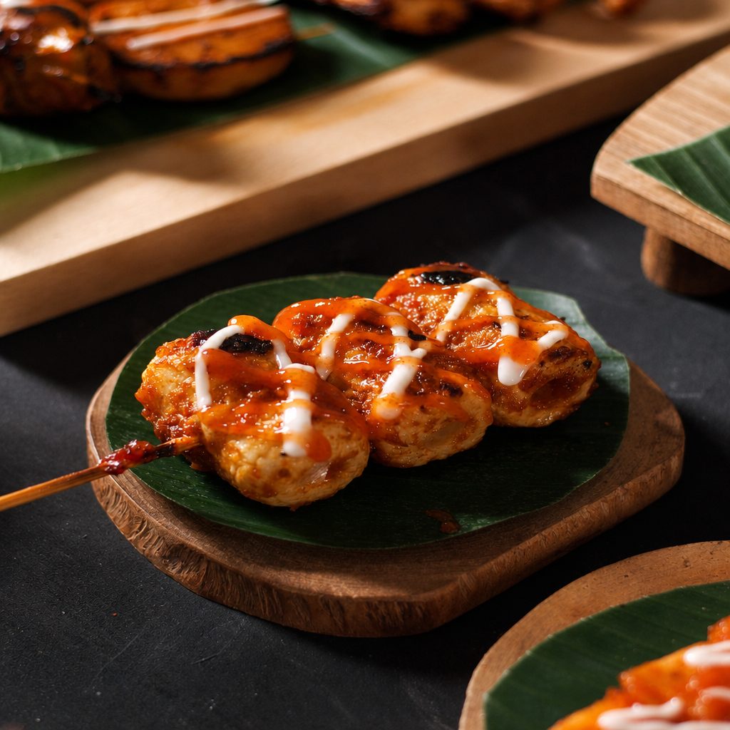 Takoyaki.
