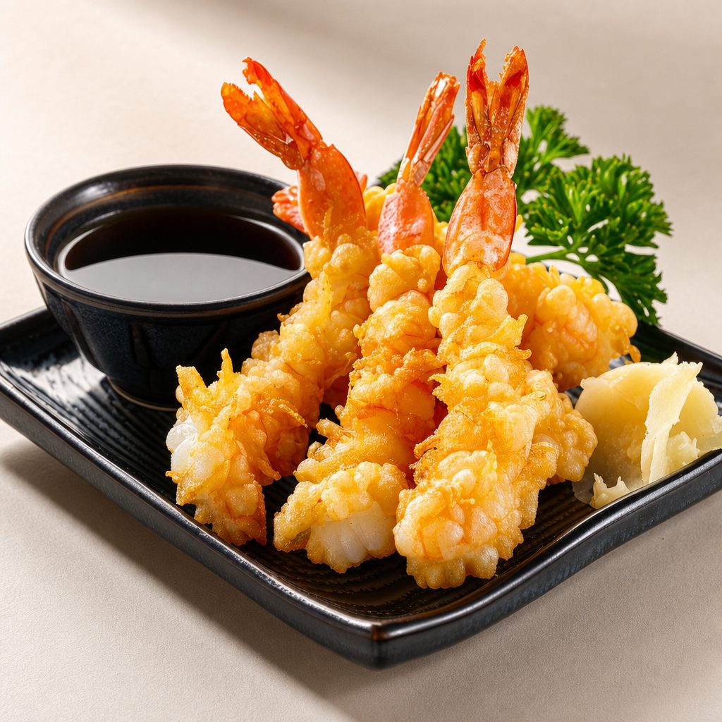 Shrimp Tempura Appetizer.