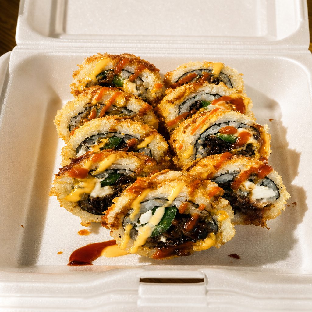Beef Jalapeno Roll.