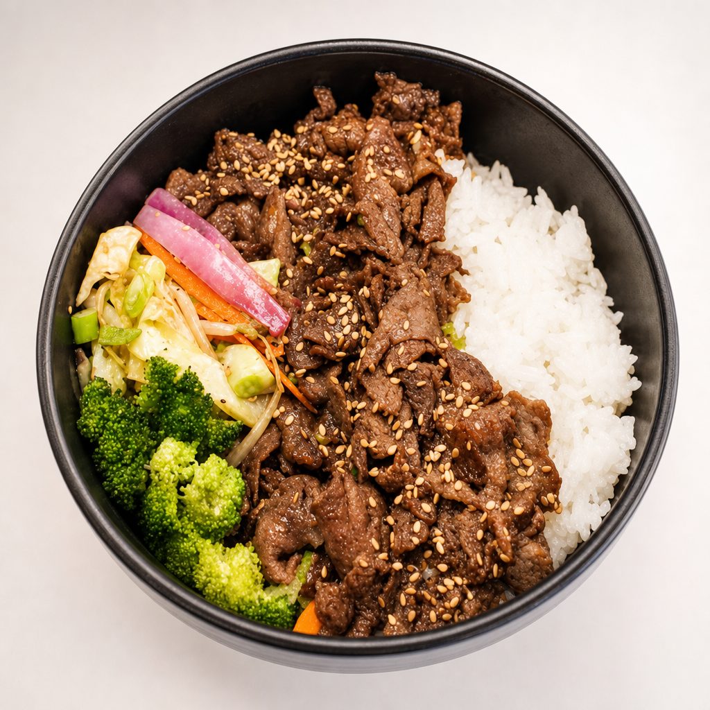 Beef Teriyaki (Plate Size).