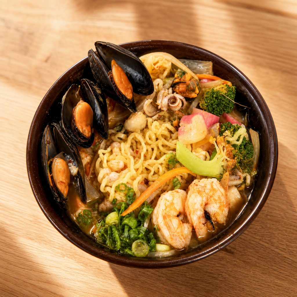 Seafood Ramen.