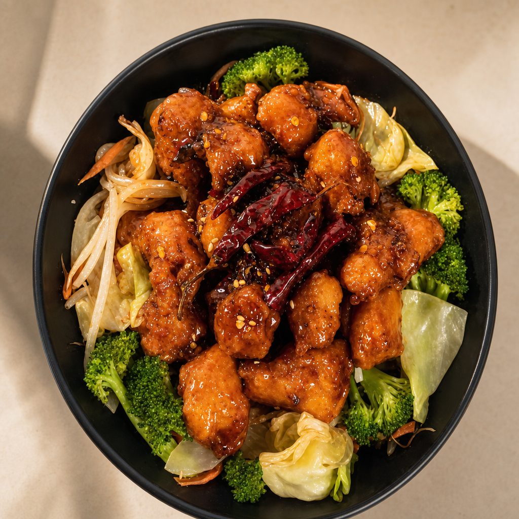 Sweet & Spicy Breaded Chicken (Plate Size).