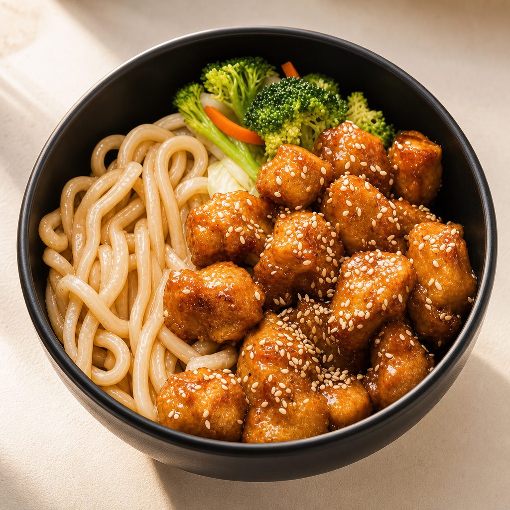 Sesame Honey Breaded Chicken (Plate Size).